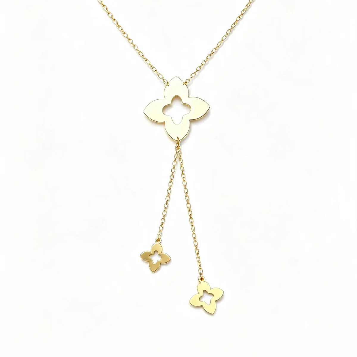 Collier Trèfle Roberto  en Or 18K