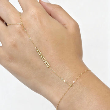Chaîne de main Motif  en Or 18K