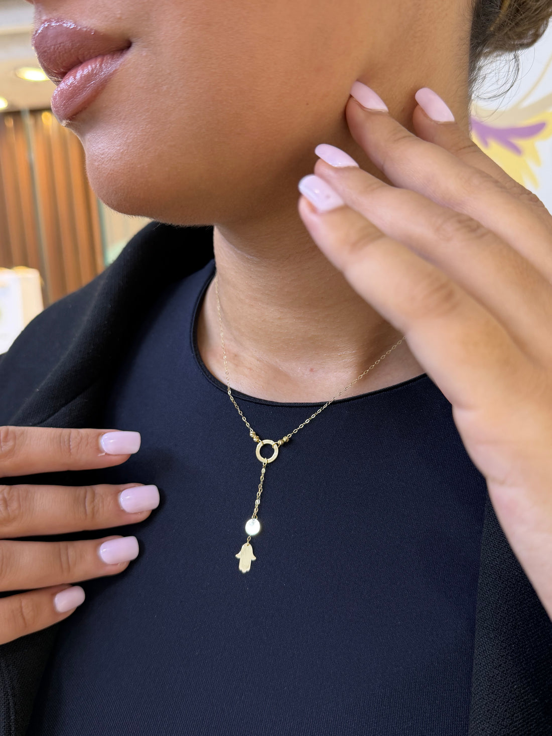 Collier Cercle en Or 18K